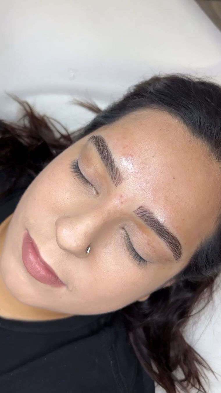 Brow work by The Beauty Angel Studio
